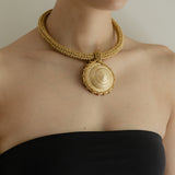 Helia Gold Choker