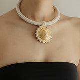 Helia Ivory Choker
